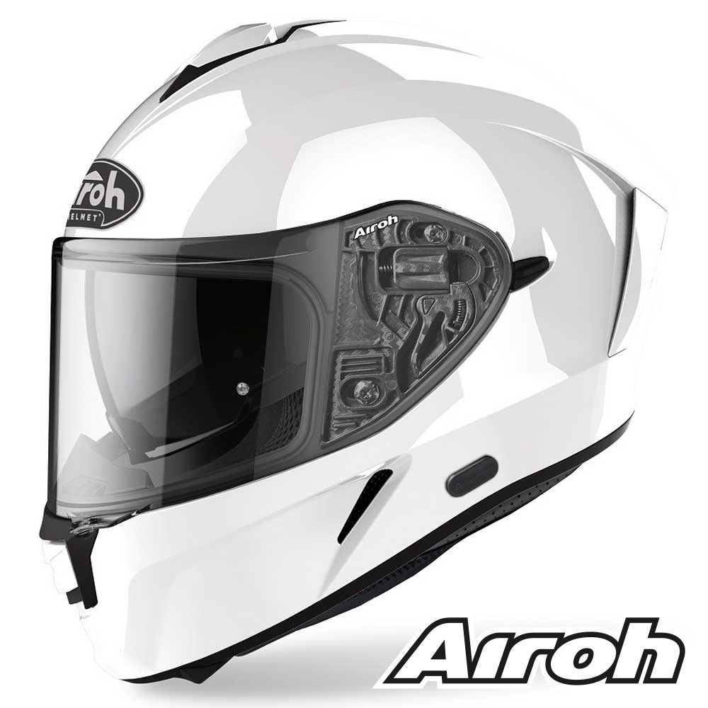 Casco Moto Integrale Airoh SPARK Color - Bianco | SETTANTADUE.IT