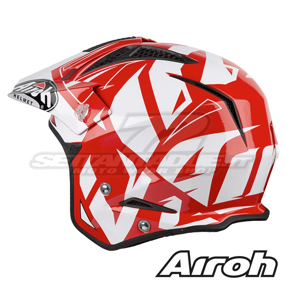 Casco Trial Airoh TRR S Convert - Rosso | SETTANTADUE.IT