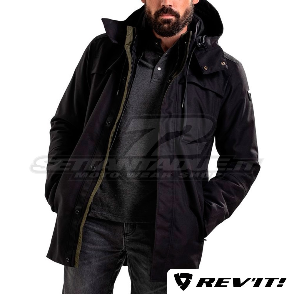 Revit West End Giacca moto in tessuto lencicol Abbigliamento protettivo  Auto e Moto