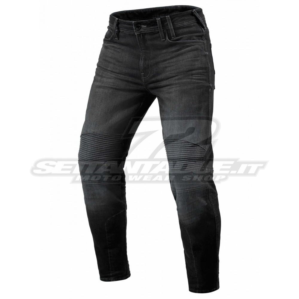 Jeans Moto REV'IT! MOTO 2 TF - Grigio Scuro Slavato - Offerta Online |  SETTANTADUE.IT