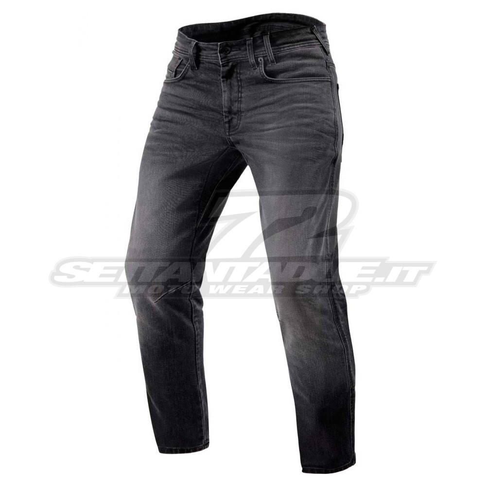 Jeans Moto REV'IT! DETROIT 2 TF - Grigio Medio Slavato - Offerta Online |  SETTANTADUE.IT