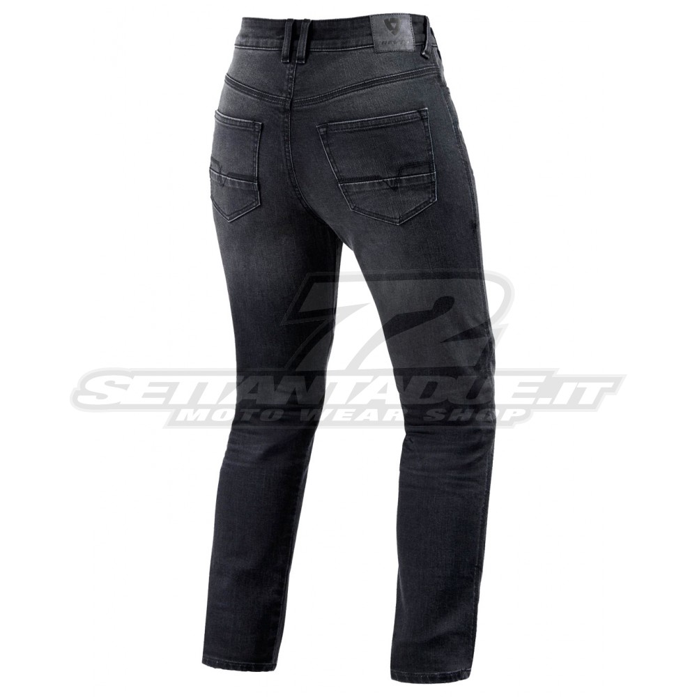 Jeans Moto Donna REV'IT! VICTORIA 2 LADIES SF - Grigio Medio Slavato -  Offerta Online | SETTANTADUE.IT