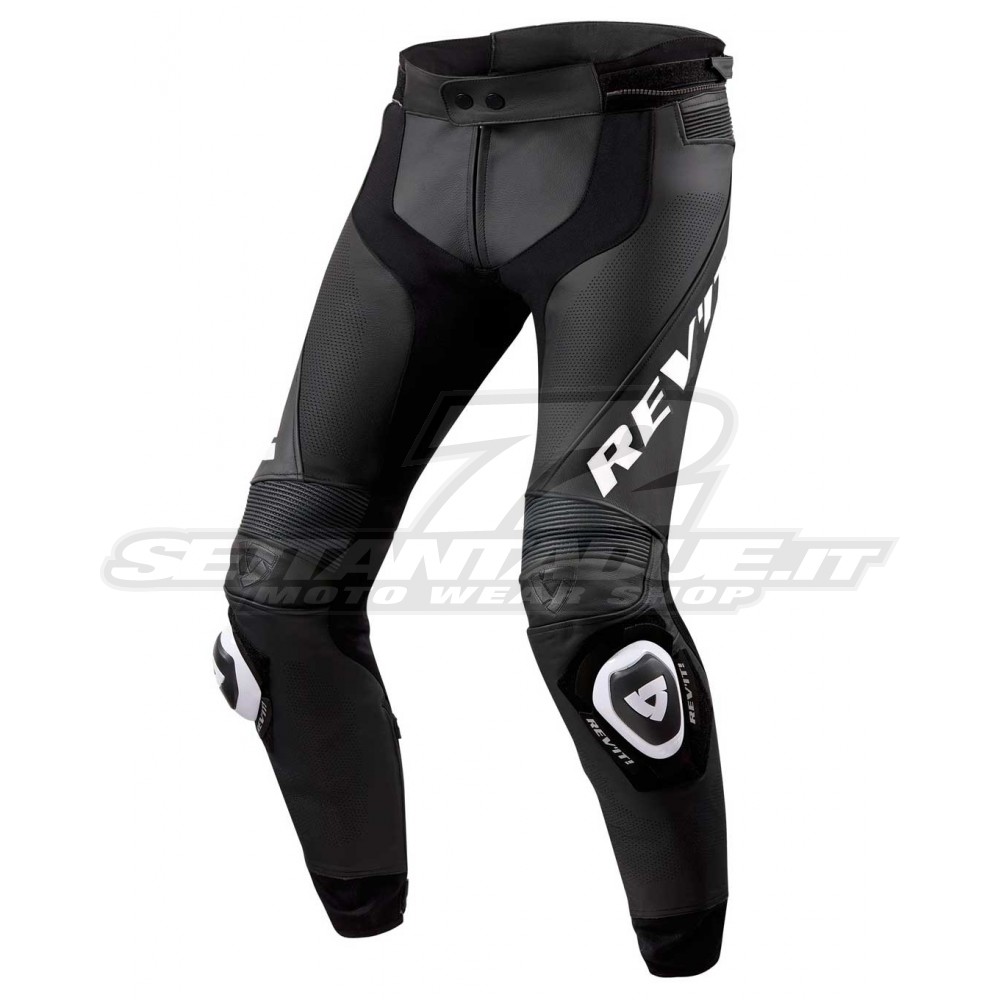 Pantaloni Moto REV'IT! APEX - Nero Bianco - Offerta Online | SETTANTADUE.IT