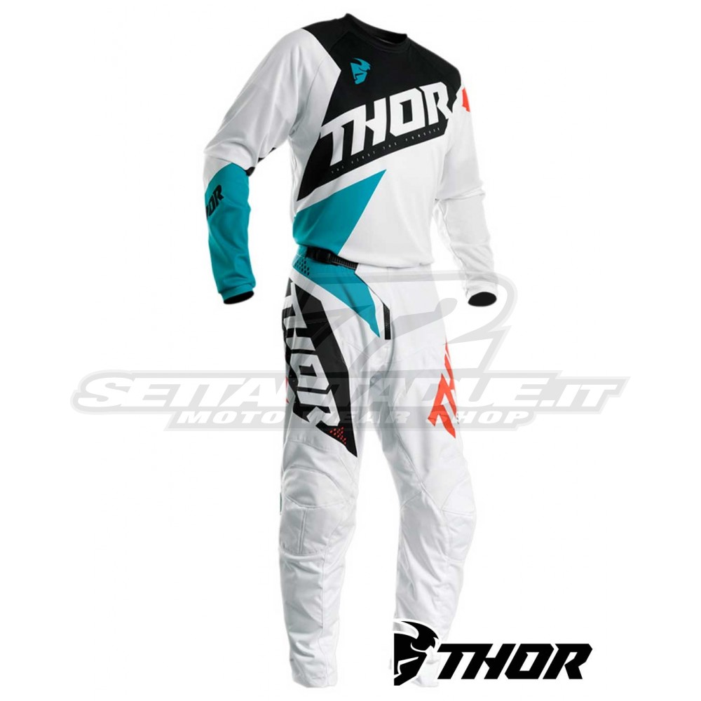Completo Cross Thor SECTOR BLADE - Bianco Acqua | SETTANTADUE.IT