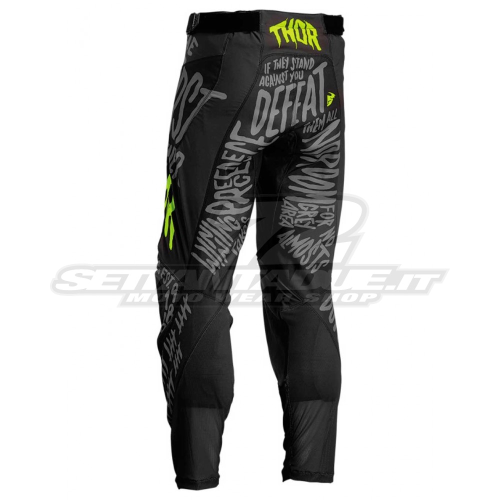Pantaloni Cross Thor PULSE COUNTING SHEEP - Charcoal Acid | SETTANTADUE.IT