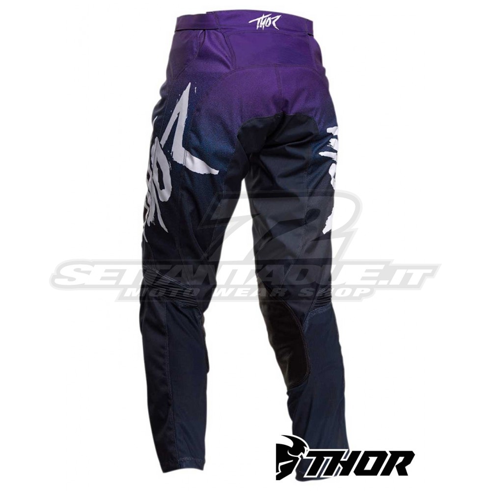 Pantaloni Cross Donna Thor Women's PULSE FADER - Blu Notte | SETTANTADUE.IT