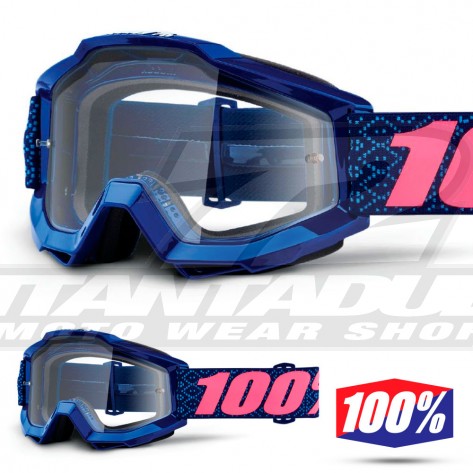 100% Maschera THE ACCURI Zest - Lente Trasparente
