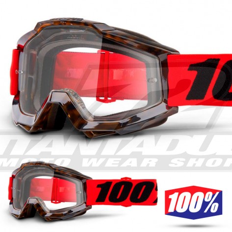100% Maschera THE ACCURI Zest - Lente Trasparente