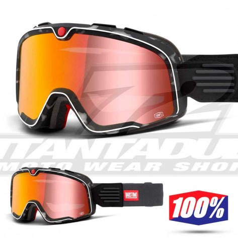 Maschera 100% BARSTOW Gasby - Lente Rosso Specchio