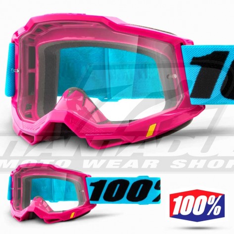 100% Maschera THE ACCURI Zest - Lente Trasparente