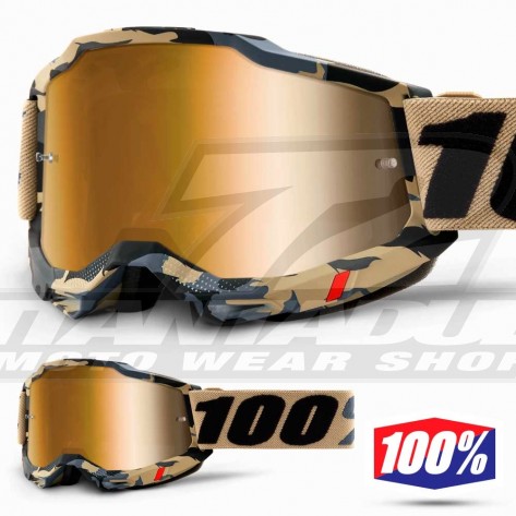 100% Maschera THE ACCURI Zest - Lente Trasparente