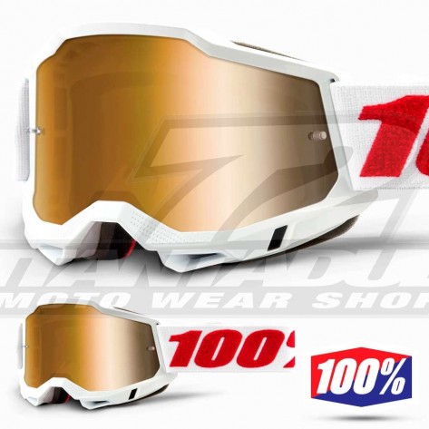 100% Maschera THE ACCURI Zest - Lente Trasparente