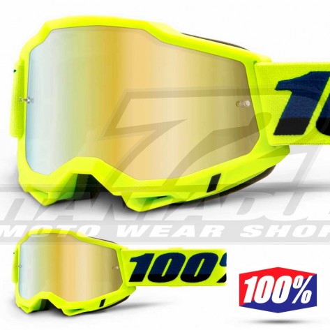 100% Maschera THE ACCURI Zest - Lente Trasparente