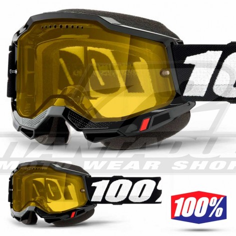 100% Maschera THE ACCURI Zest - Lente Trasparente