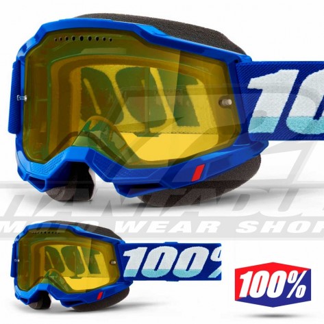 100% Maschera THE ACCURI Zest - Lente Trasparente