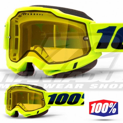 100% Maschera THE ACCURI Zest - Lente Trasparente