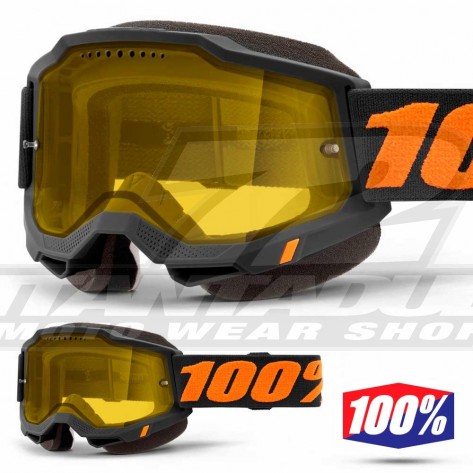 100% Maschera THE ACCURI Zest - Lente Trasparente