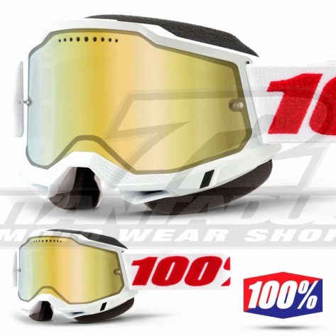 100% Maschera THE ACCURI Zest - Lente Trasparente