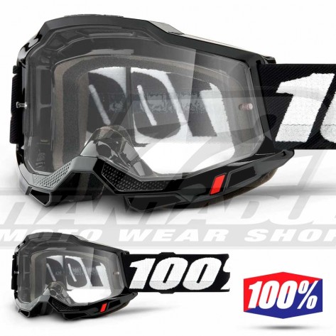 100% Maschera THE ACCURI Zest - Lente Trasparente