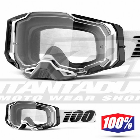 Maschera Cross 100% ARMEGA Atmos - Lente Trasparente