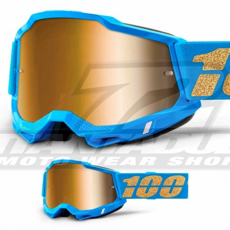 100% Maschera THE ACCURI Zest - Lente Trasparente
