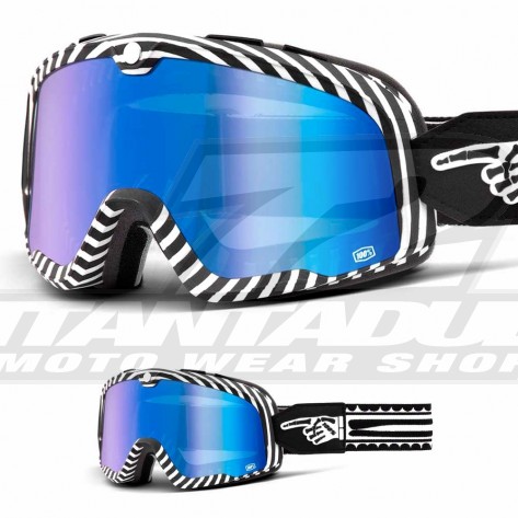 Maschera 100% BARSTOW Death Spray - Lente Blu Specchio