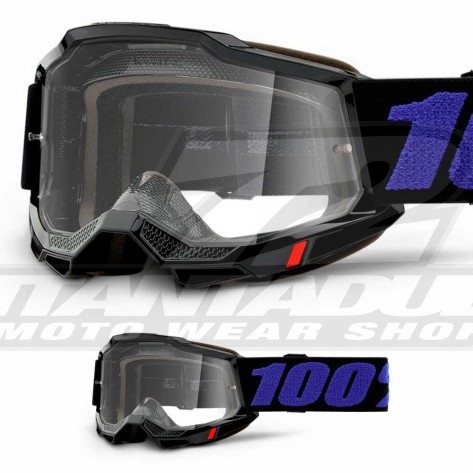 100% Maschera THE ACCURI Zest - Lente Trasparente