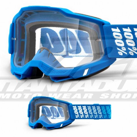 100% Maschera THE ACCURI Zest - Lente Trasparente