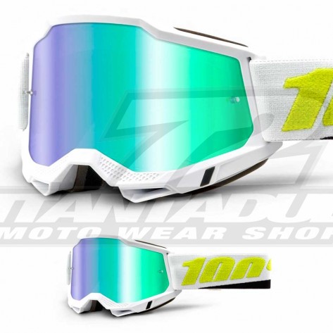 100% Maschera THE ACCURI Zest - Lente Trasparente