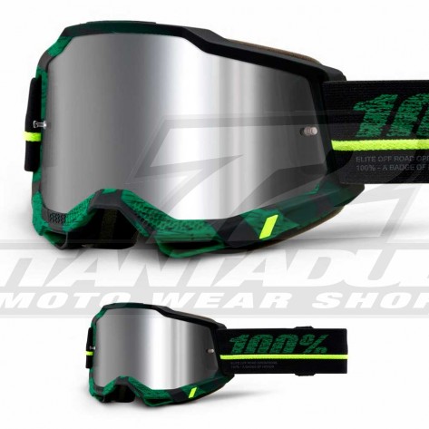 100% Maschera THE ACCURI Zest - Lente Trasparente