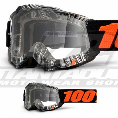 100% Maschera THE ACCURI Zest - Lente Trasparente