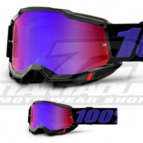 100% Maschera THE ACCURI Zest - Lente Trasparente