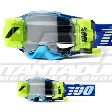 Maschera Cross 100% ARMEGA FORECAST Royal - Lente Trasparente - Offerta Online