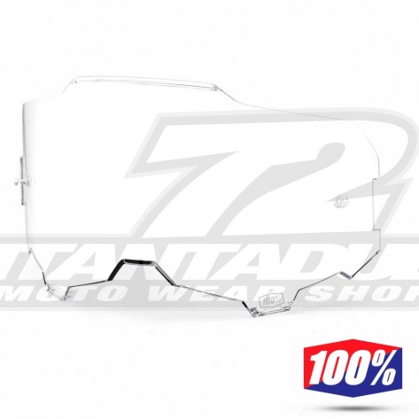 Lente Ricambio Maschere Cross 100% ARMEGA - Trasparente