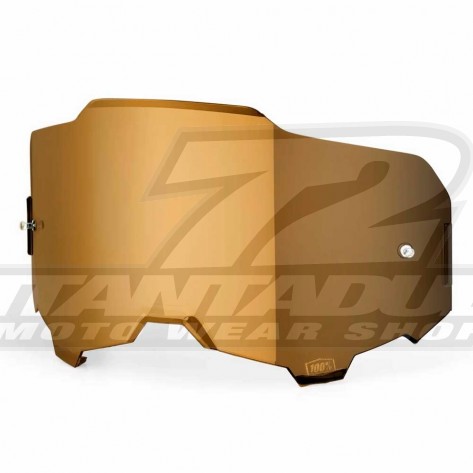 Lente Ricambio Maschere 100% ARMEGA - True Gold Specchio - Offerta Online