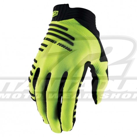 Guanti MTB 100% R-CORE - Giallo Fluo - Offerta Online