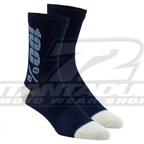 Calze MTB 100% RYTHYM Merino Wool Performance - Navy Slate - Offerta Online