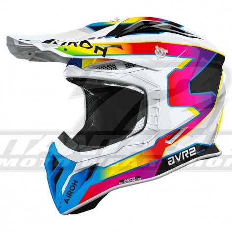 Casco Motocross Airoh AVIATOR ACE 2 Sunrise - Lucido - Offerta