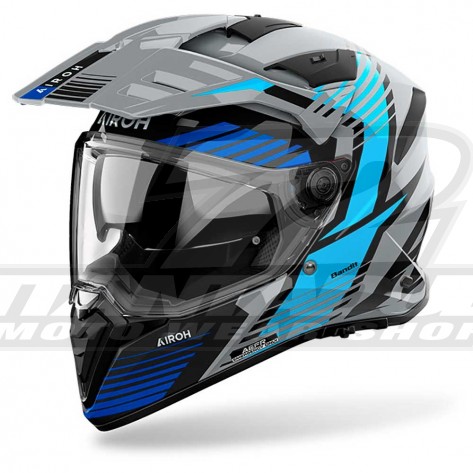 Casco Moto Airoh BANDIT Spicy - Blu - Offerta