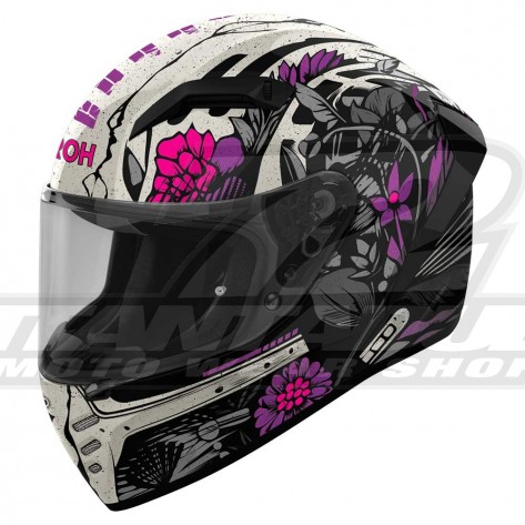 Casco Moto Airoh CONNOR Bloom - Lucido - Offerta
