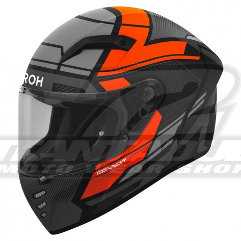 Casco Moto Airoh CONNOR Ego - Arancione Opaco - Offerta