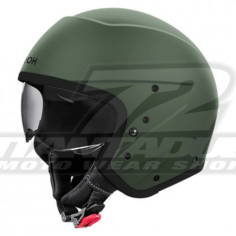 Casco Moto Airoh J 110 Color - Verde Militare Opaco - Offerta