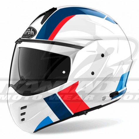 Casco Moto Airoh MATHISSE Explore - Blu - Offerta
