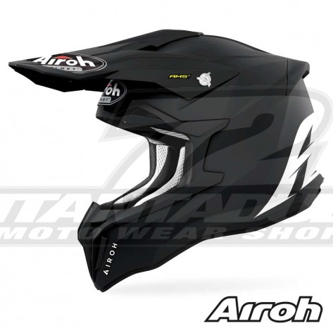 Casco Motocross Airoh STRYCKER Color - Nero Opaco