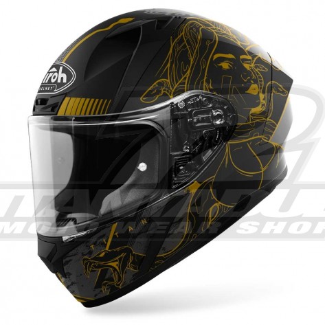 Casco Moto Integrale Airoh VALOR Titan - Opaco