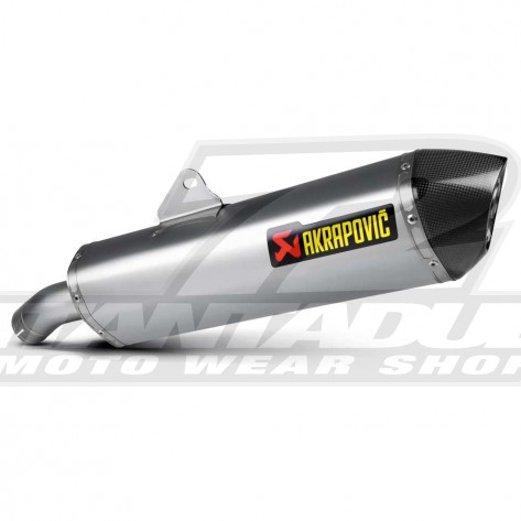 Terminale di Scarico Akrapovic SLIP-ON LINE - Titanio - S-B8SO4-HRT - Offerta Online