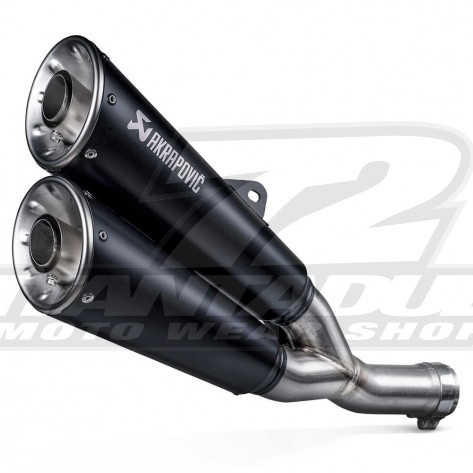 Terminali Akrapovic SLIP-ON LINE - Acciaio Inox - S-D8SO6-ISSSBL