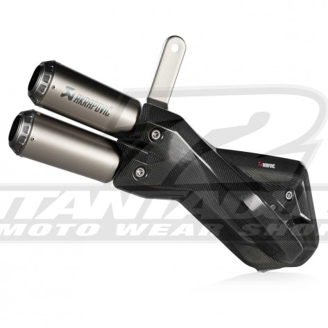 Terminale Akrapovic SLIP-ON LINE - Titanio - S-D9SO18-HIFFT