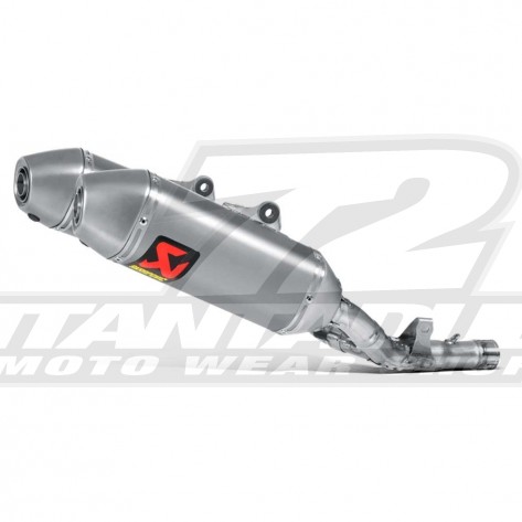 Terminali di Scarico Akrapovic SLIP-ON LINE - Titanio - S-H2SO5-QTA - Offerta Online