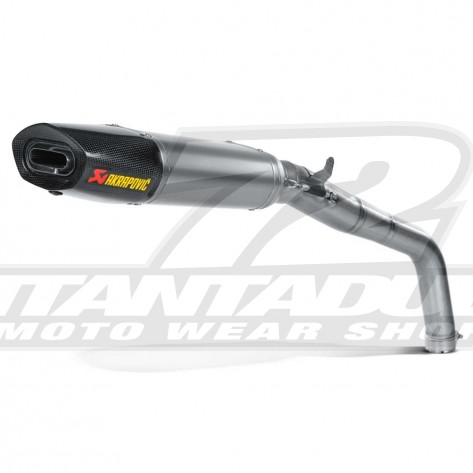 Terminale di Scarico Akrapovic SLIP-ON LINE - Titanio - S-H6SO13-HACT - Offerta Online
